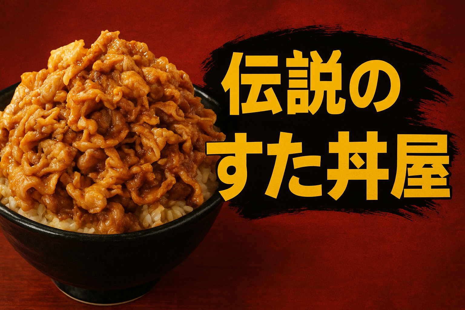 伝説のすた丼屋
